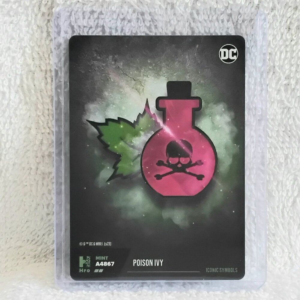 5/$20 Mint 2023 Hro Hybrid Poison Ivy DC Logo Card A4867!!